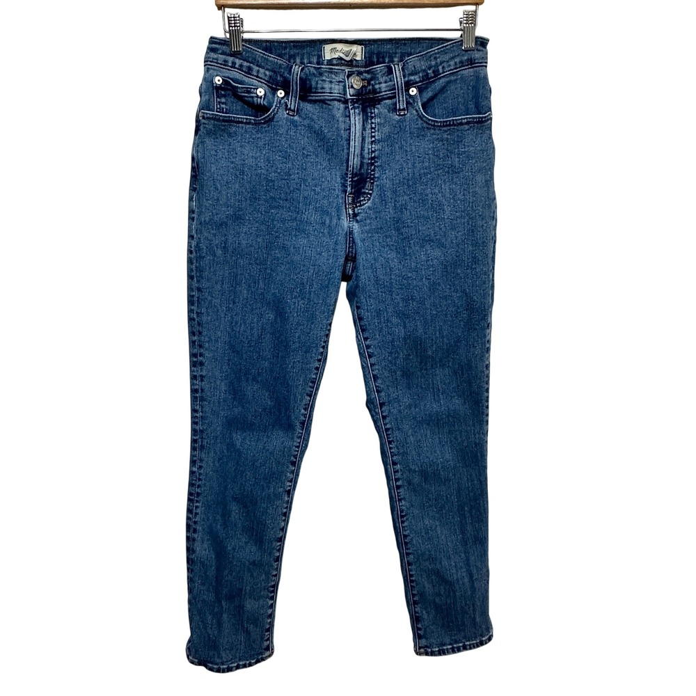 Madewell The Mid-Rise Perfect Vintage Ankle Jean Womens 29 Denim Casual Relaxed